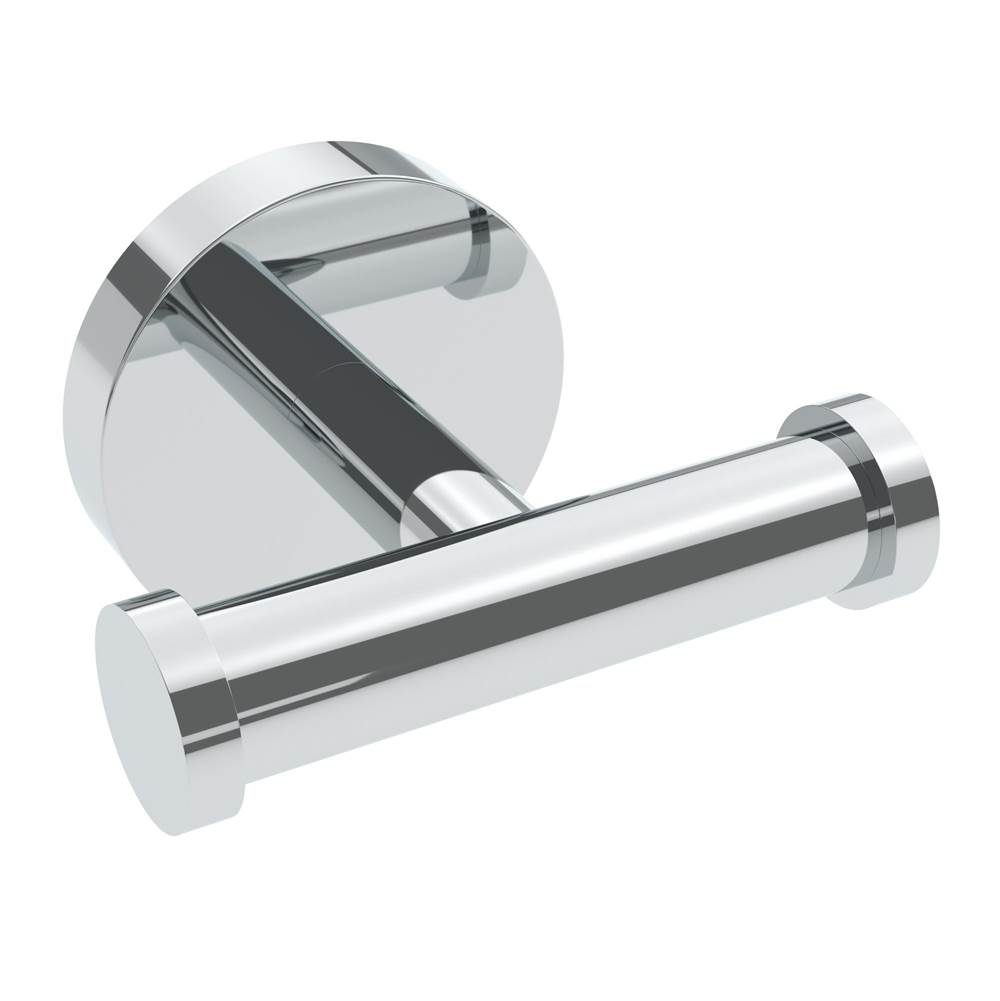 ICO Bath Lava Double Towel Hook - Chrome-related