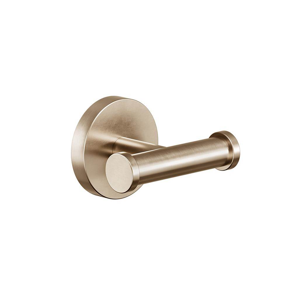 ICO Bath Lava Double Towel Hook - PVD Brushed Bronze-related