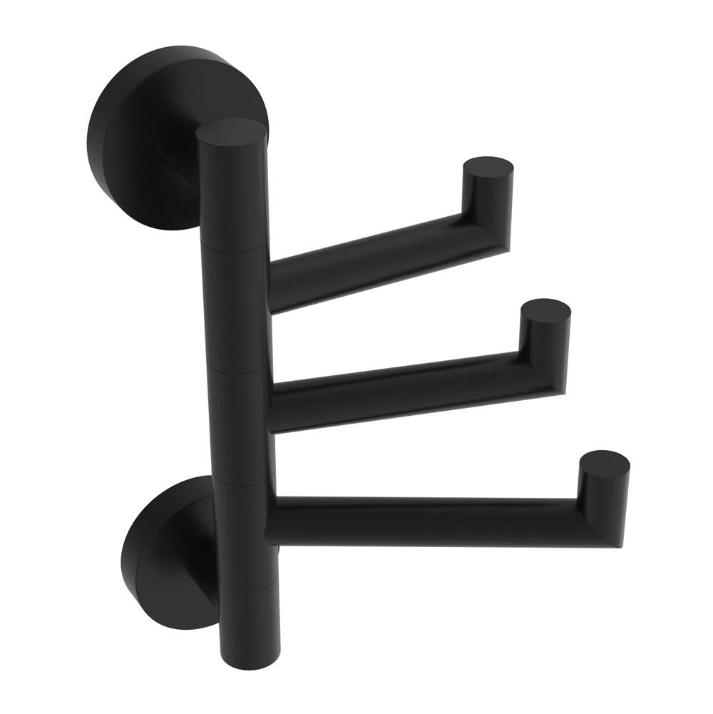 ICO Bath Lava Swivelling Towel Hook - Matte Black-related