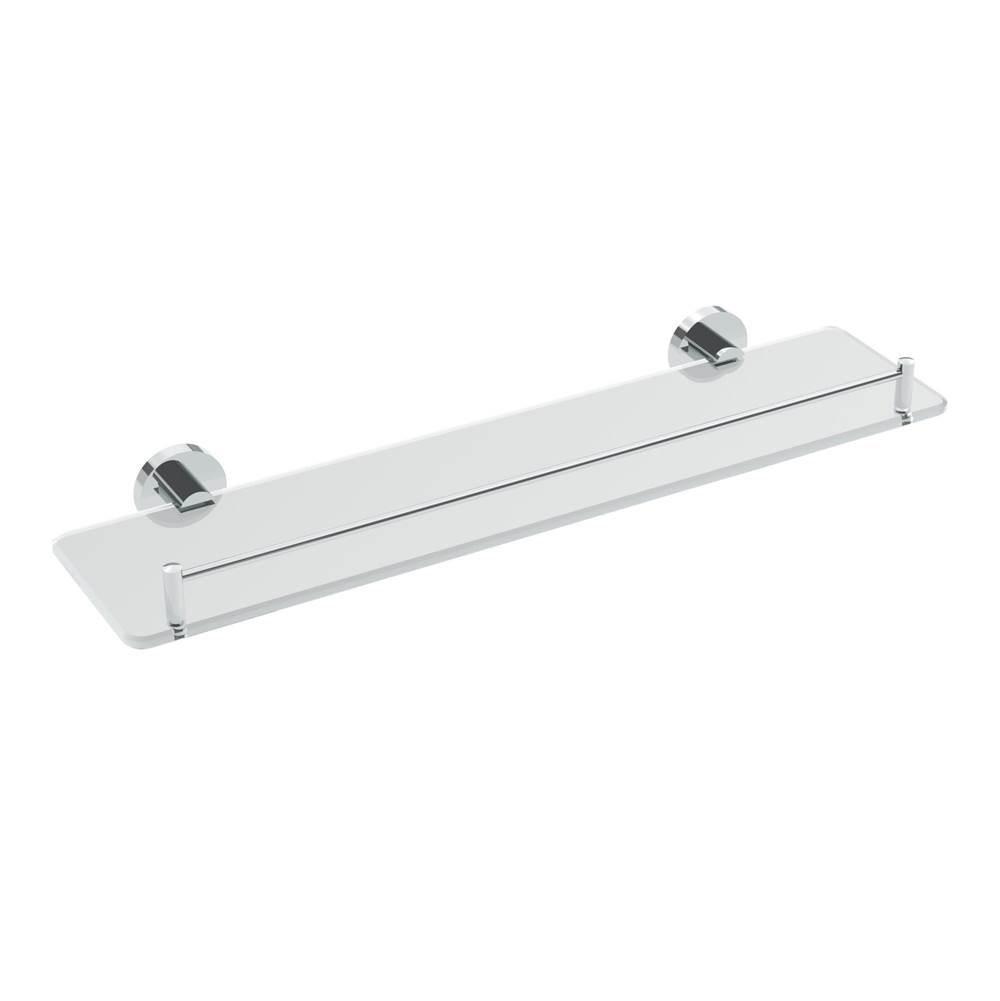 ICO Bath Lava Glass Shelf - Chrome-related