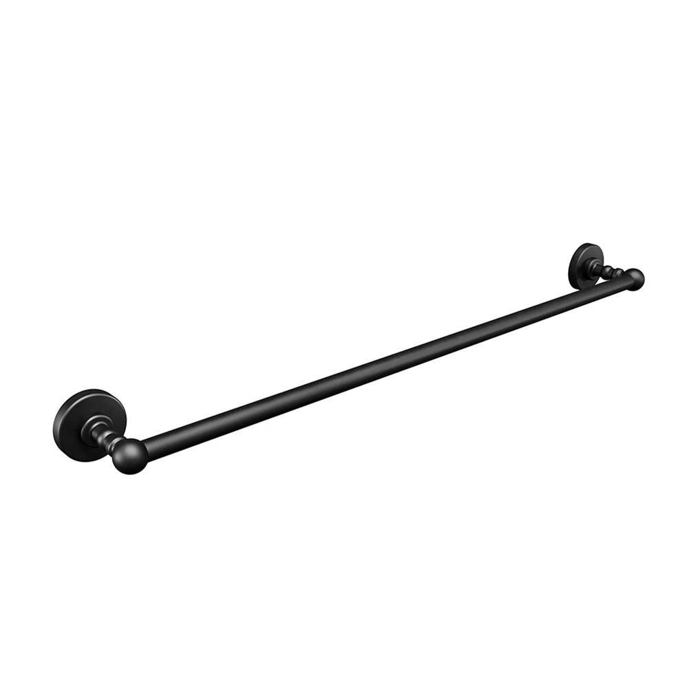 ICO Bath Ember 24'' Towel Bar - Matte Black-shop