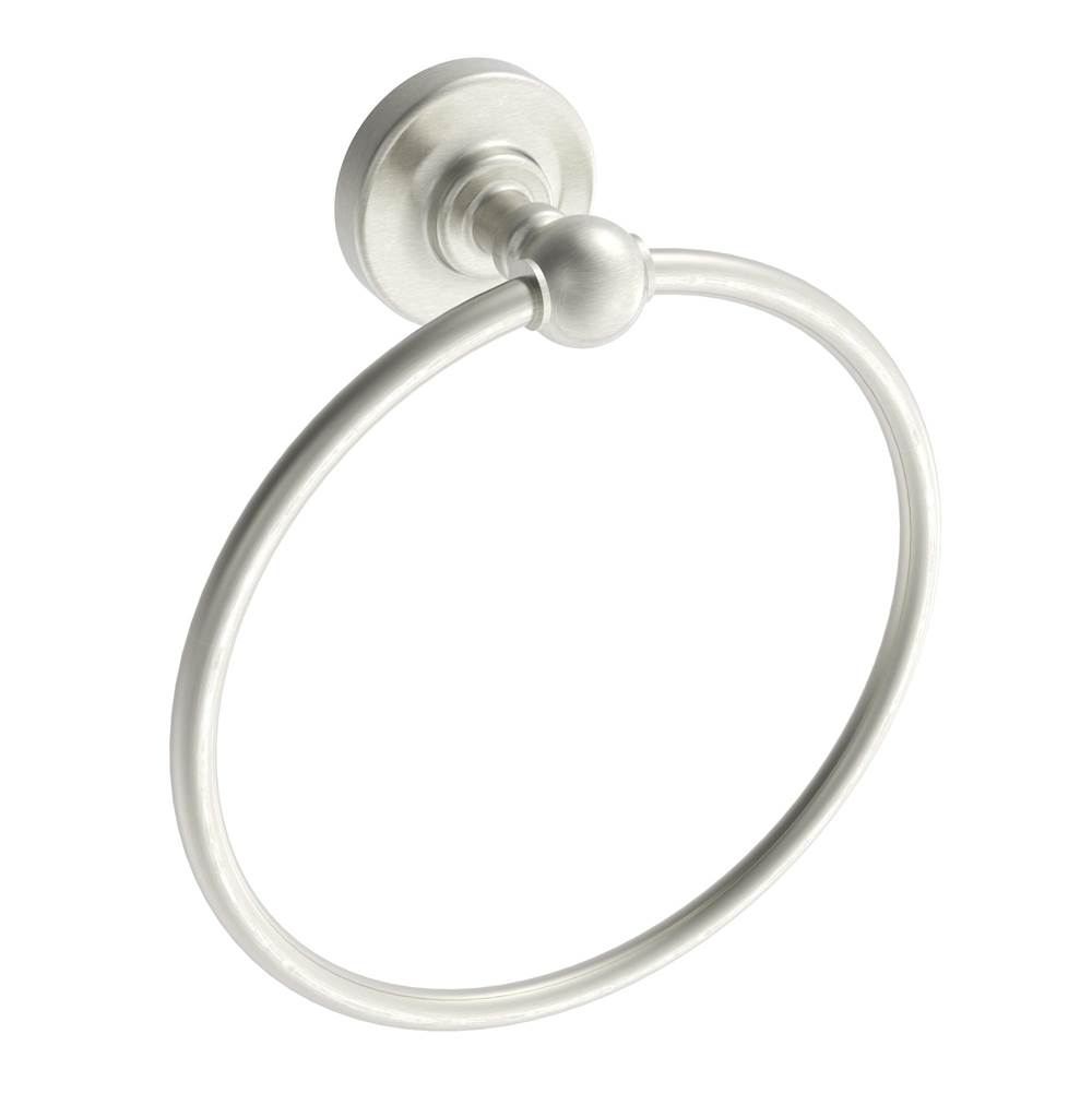 ICO Bath Ember Towel Ring - Brushed Nickel-shop