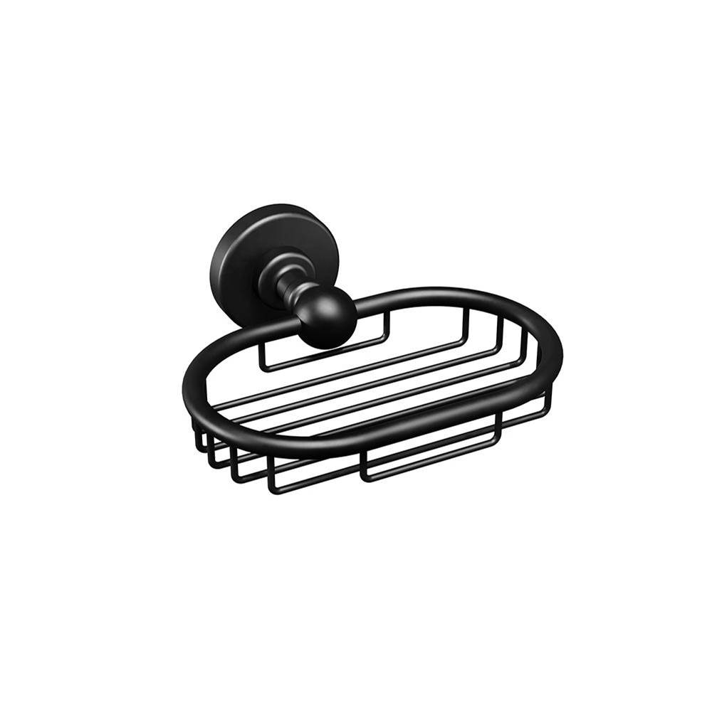 ICO Bath Ember Soap Basket - Matte Black-shop