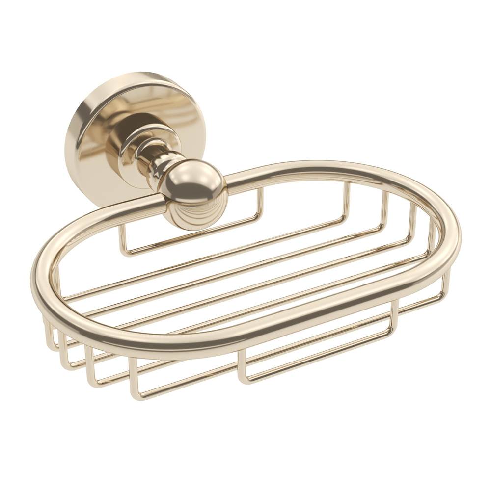 ICO Bath Ember Soap Basket - Polished Nickel-shop