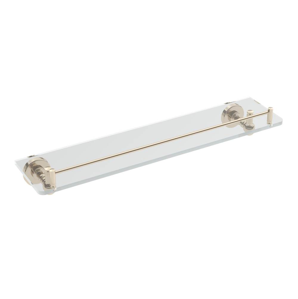ICO Bath Ember Glass Shelf - Polished Nickel-related