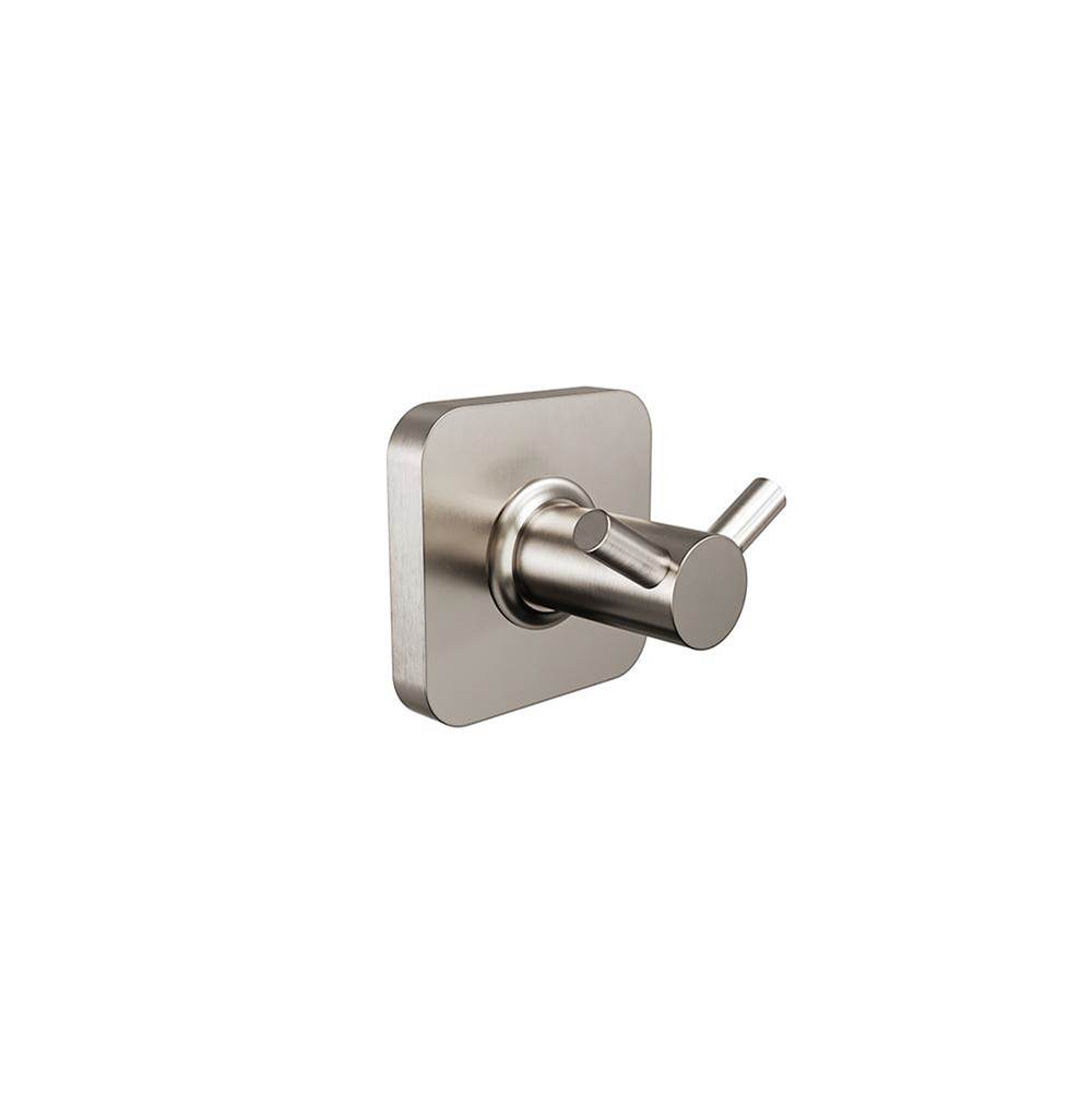 ICO Bath Vapor Double Towel Hook - Brushed Nickel-shop