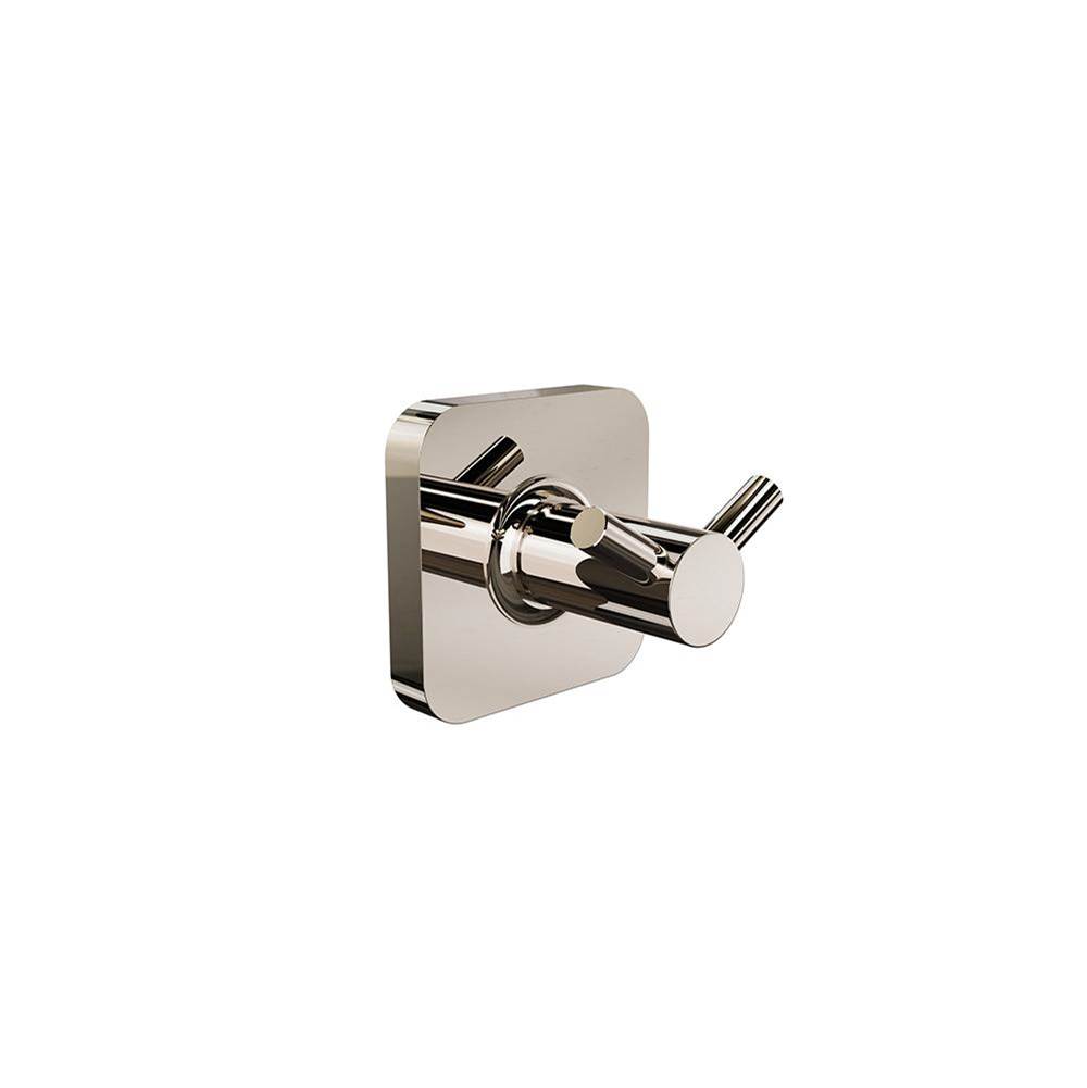 ICO Bath Vapor Double Towel Hook - Polished Nickel-shop