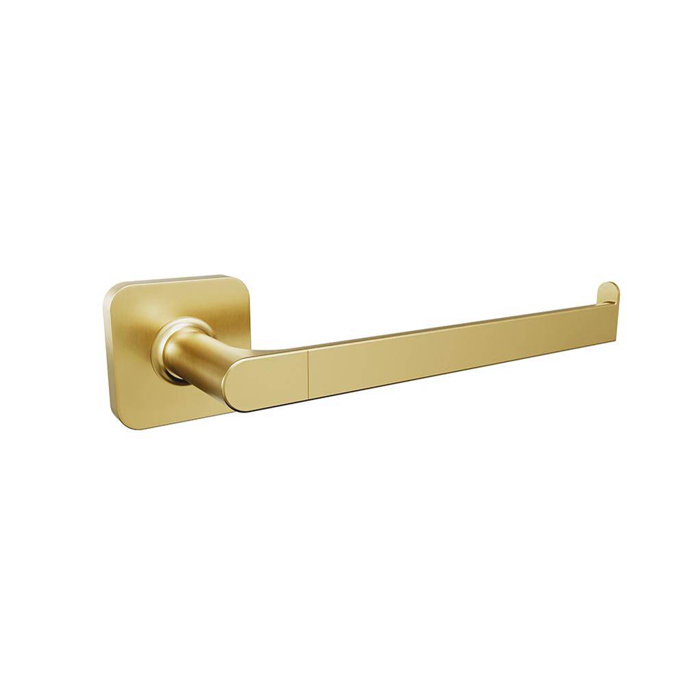 ICO Bath Vapor 8'' Towel Bar - PVD Brushed Gold-shop