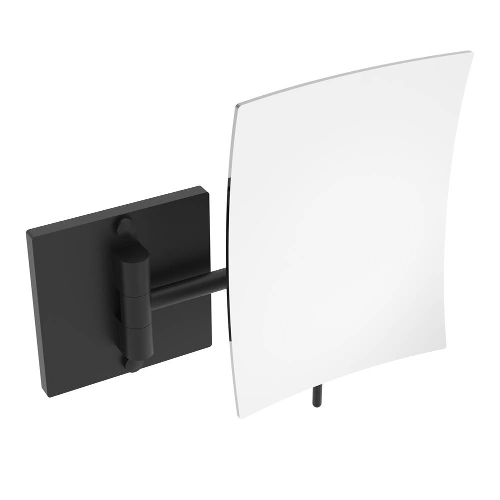 ICO Bath Wall-Mounted Mirror - Matte Black-shop