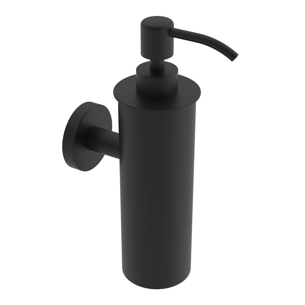 ICO Bath Wall-Mounted 250ml Soap Dispenser - Matte Black-shop