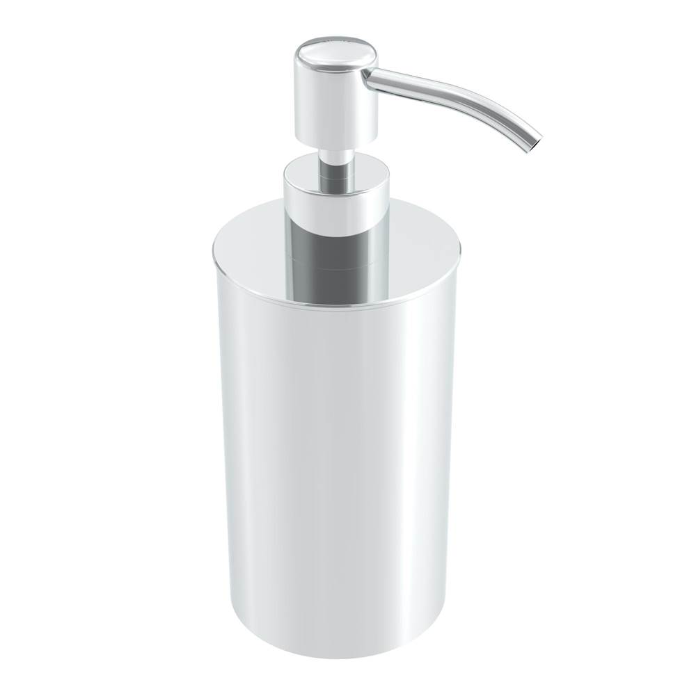 ICO Bath Freestanding 220ml Soap Dispenser - Chrome-related