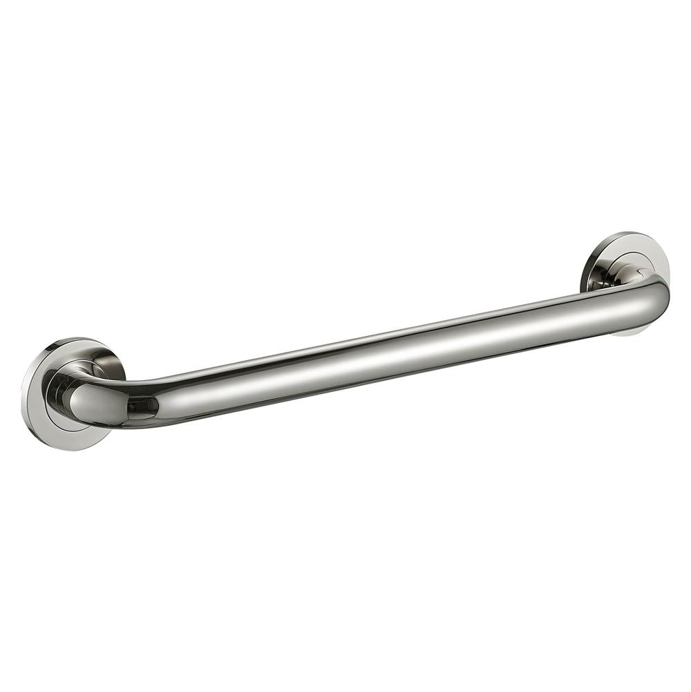 ICO Bath 24'' Round Grab Bar - Polished Nickel-related