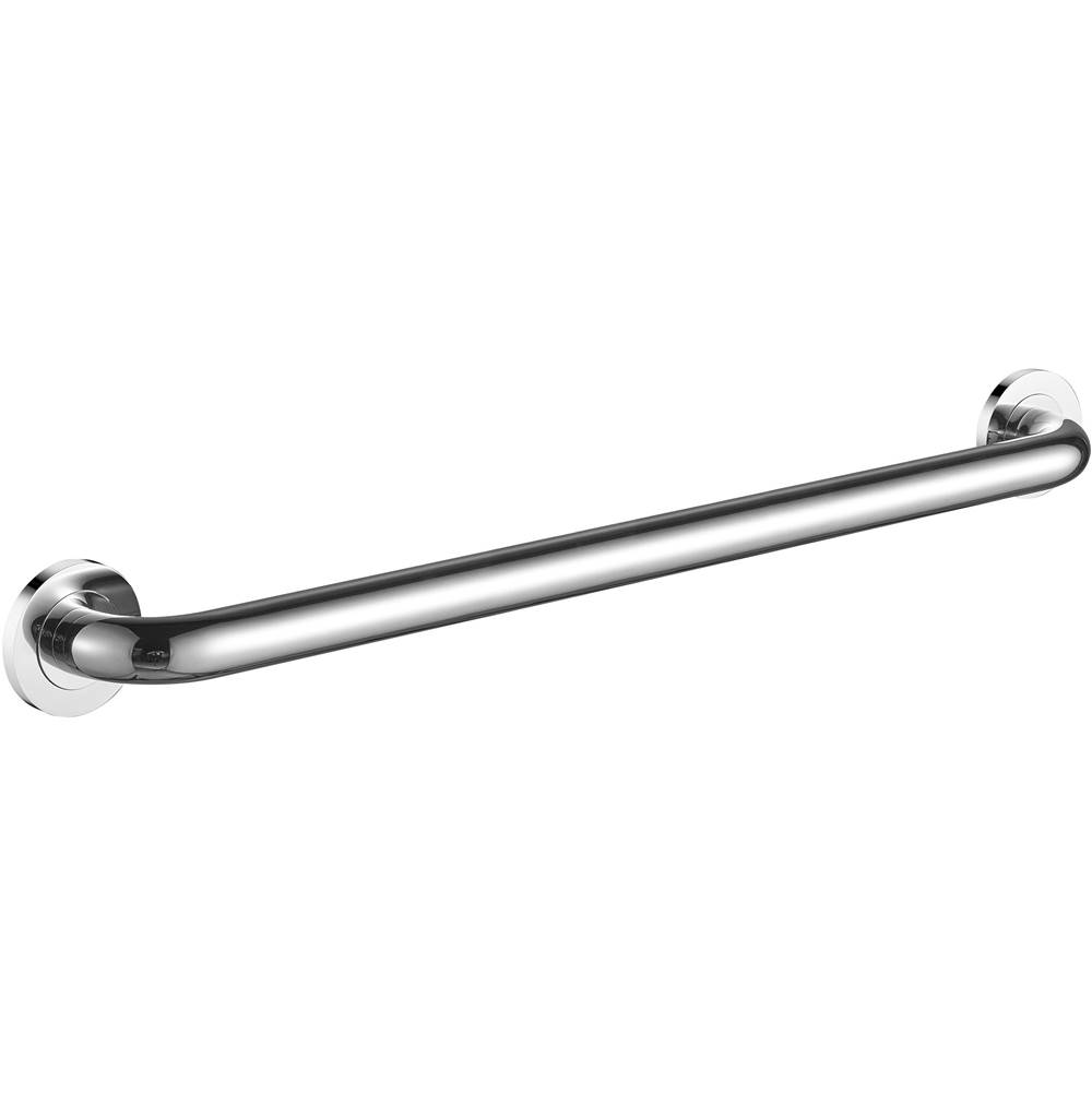 ICO Bath 30'' Round Grab Bar - Chrome-related