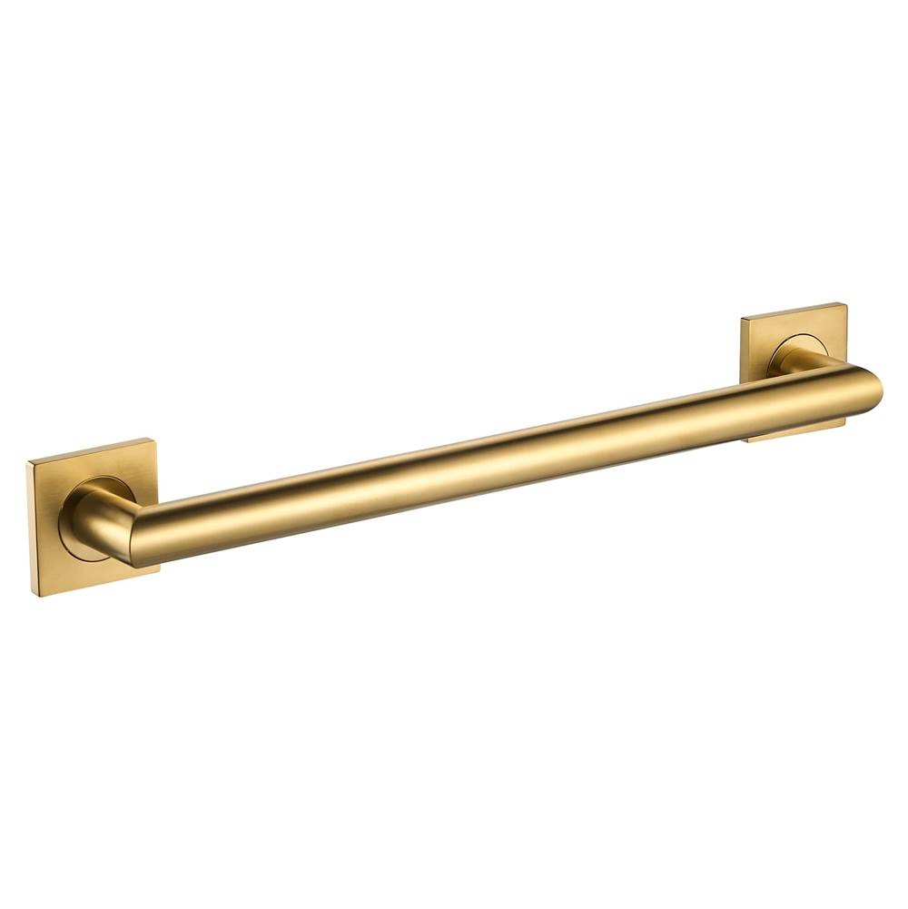 ICO Bath 24'' Crater Grab Bar - PVD Brushed Gold-related