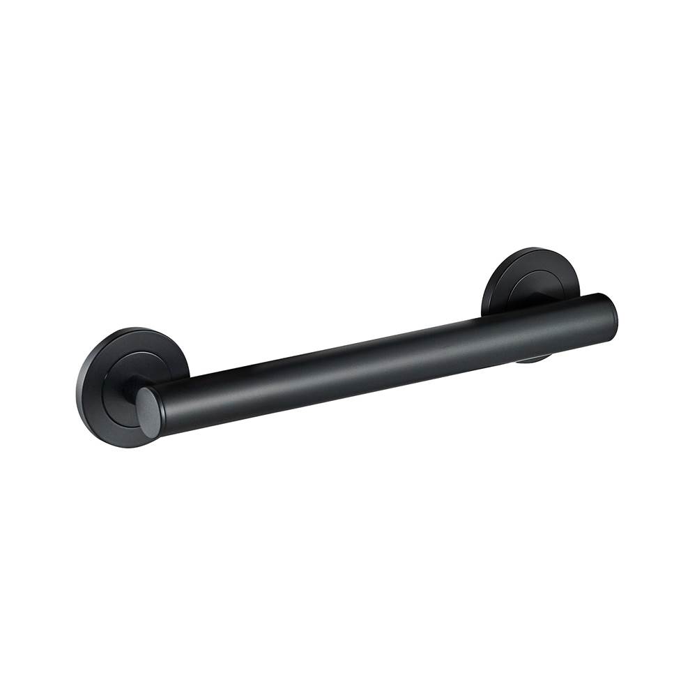 ICO Bath 12'' Lava Grab Bar - Matte Black-related