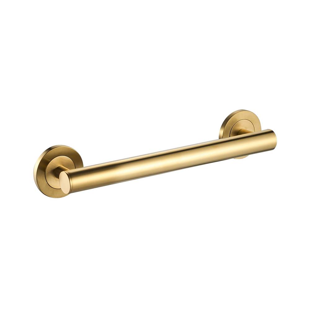 ICO Bath 12'' Lava Grab Bar - PVD Brushed Gold-related