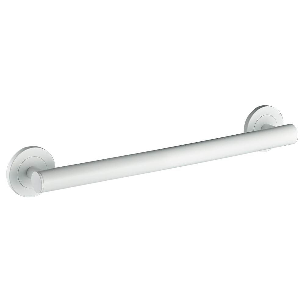 ICO Bath 24'' Lava Grab Bar - Matte White-shop