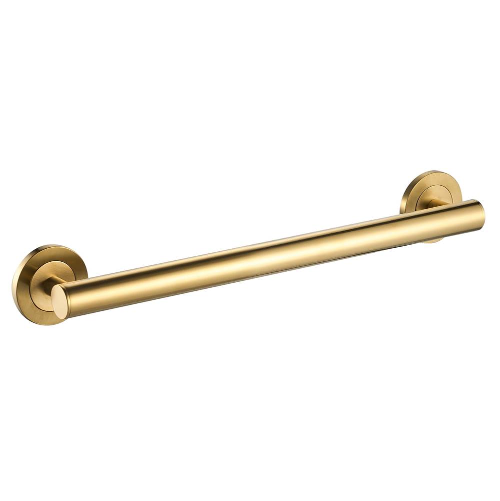 ICO Bath 24'' Lava Grab Bar - PVD Brushed Gold-shop