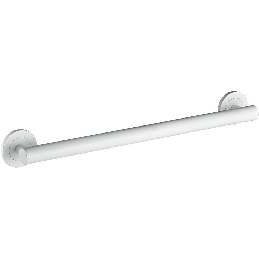 ICO Bath 30'' Lava Grab Bar - Matte White-shop