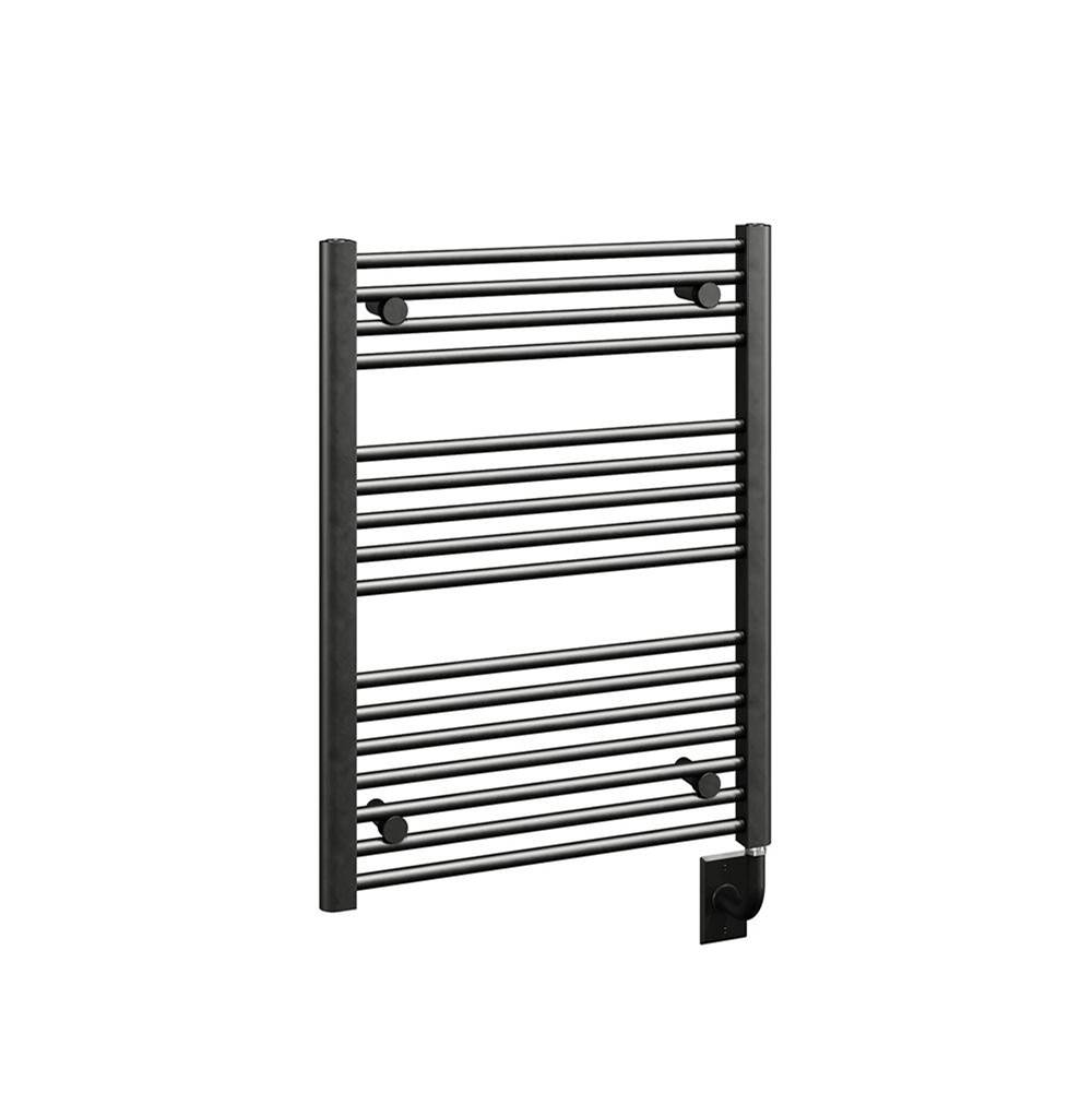 ICO Bath 23.5''x19'' Savoy Electric Hardwired Towel Warmer - Matte Black-related