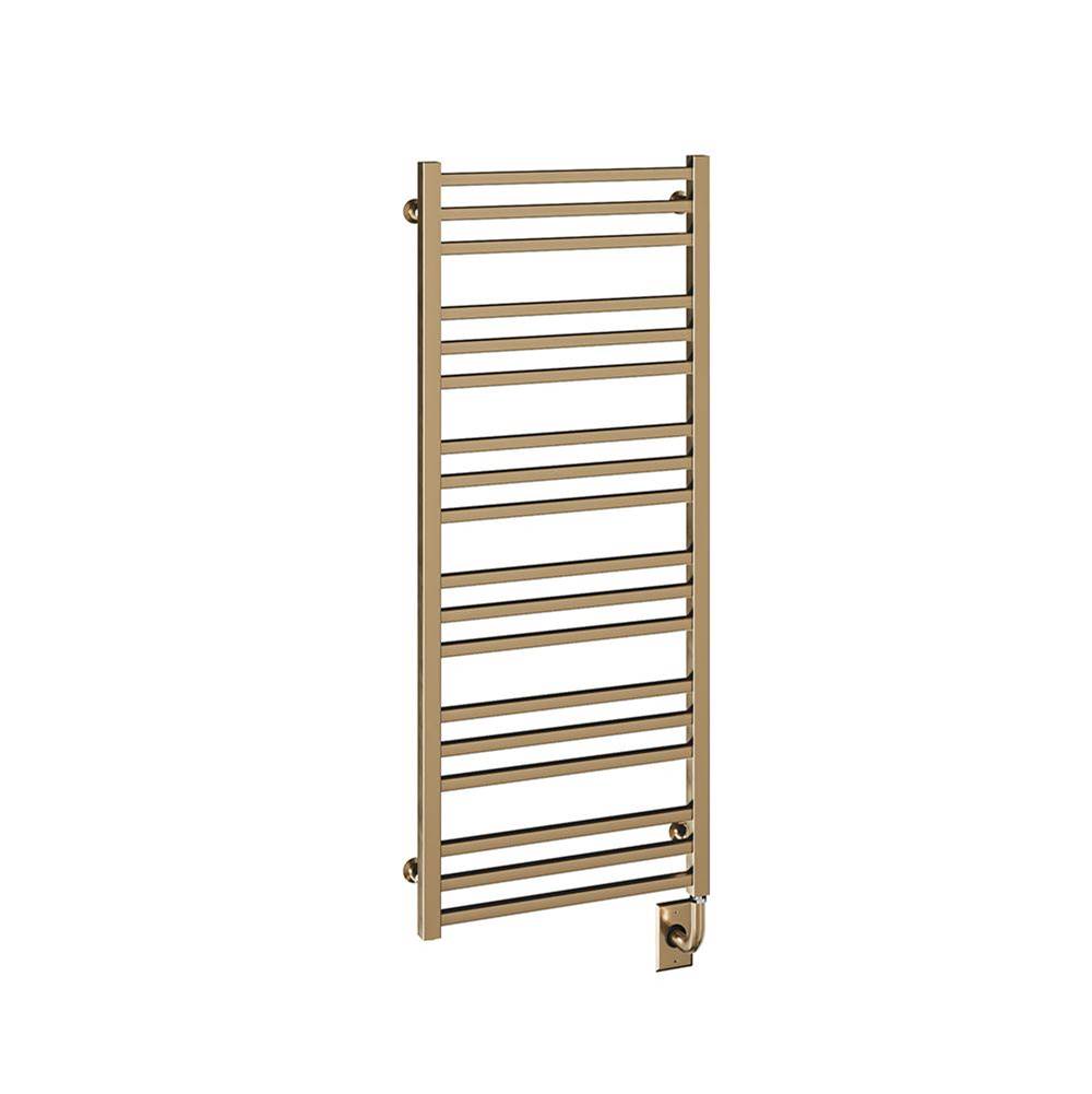 ICO Bath 19.5''x47.5'' Avento Electric Plug-In Towel Warmer - PVD Brushed Bronze-related