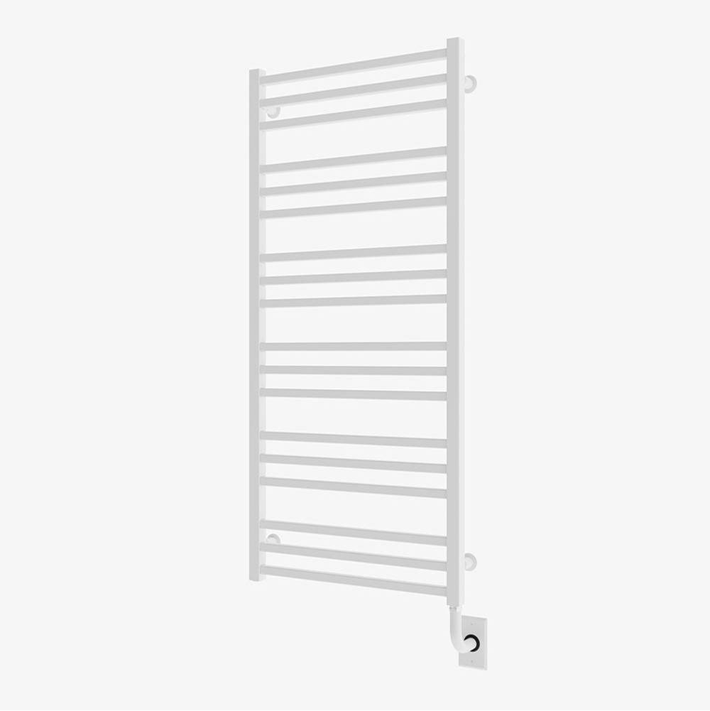 ICO Bath 23.5''x47.5'' Avento Hydronic Towel Warmer - Matte White-related