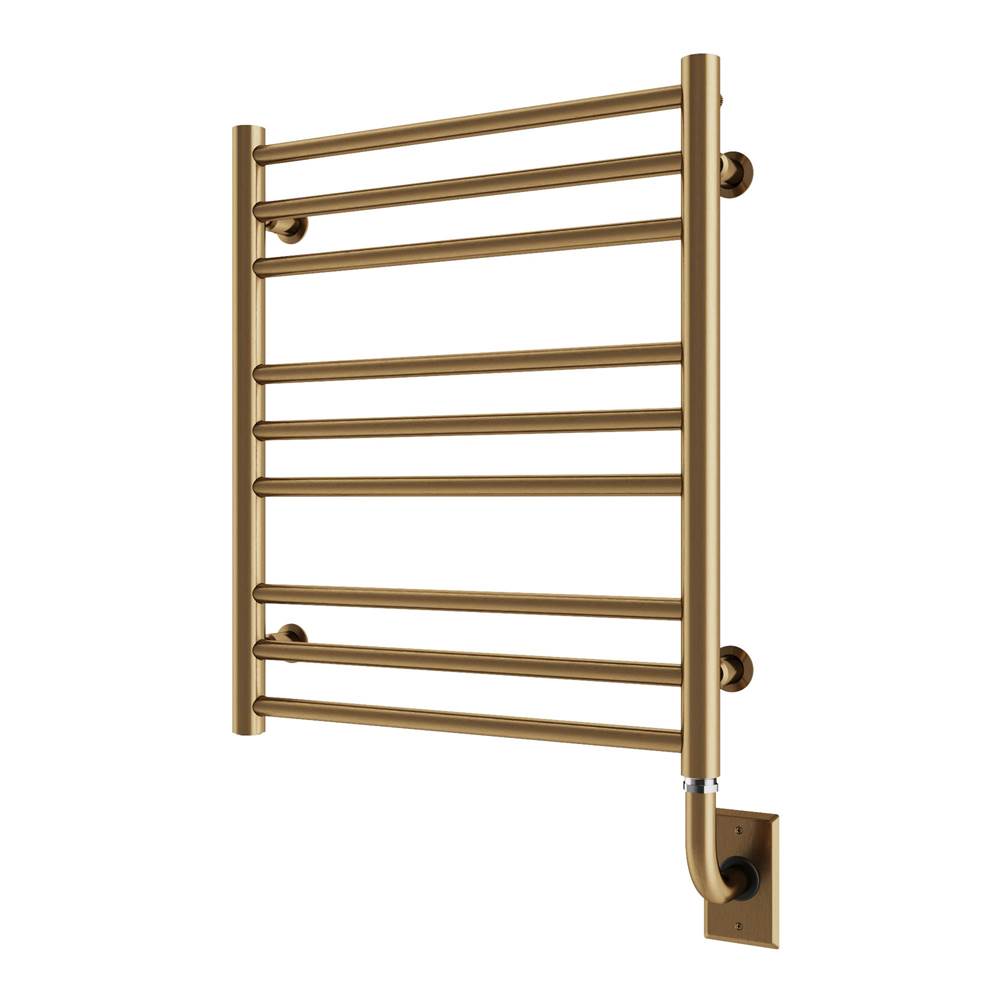 ICO Bath 19.5''x23'' Sorano Electric Hardwired Towel Warmer - PVD Brushed Bronze-related