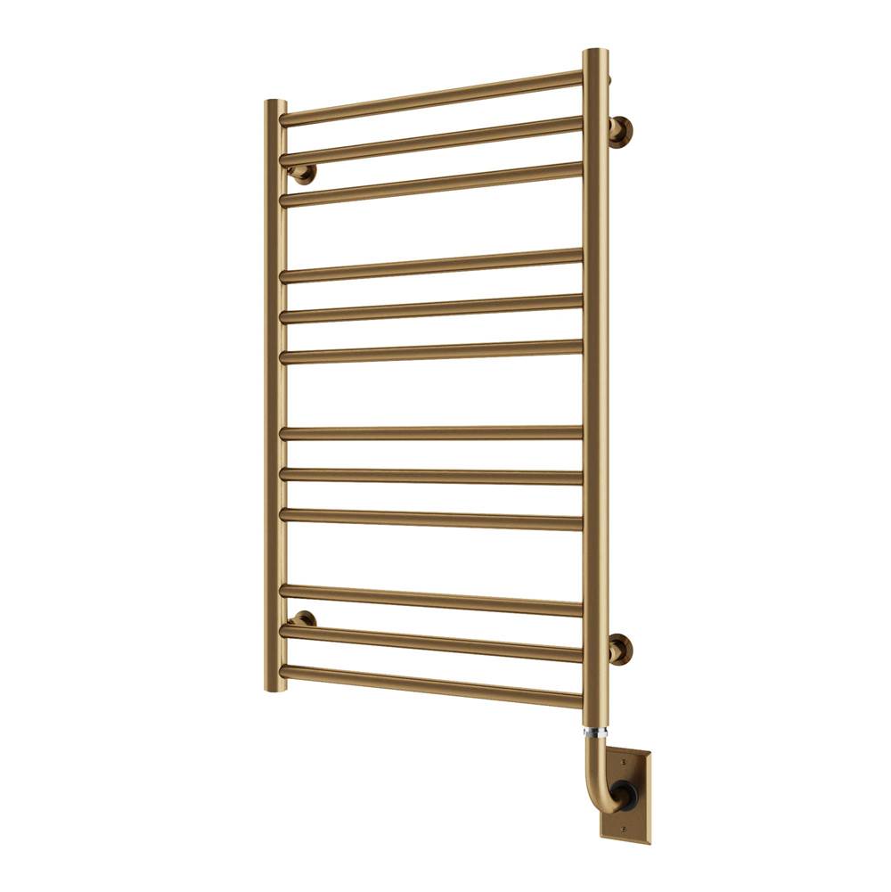 ICO Bath 19.5''x31'' Sorano Electric Hardwired Towel Warmer - PVD Brushed Bronze-related