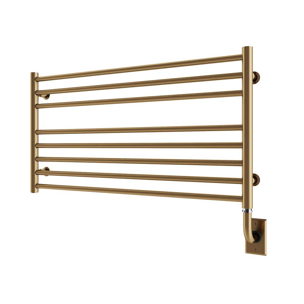 ICO Bath 35.5''x19'' Sorano Electric Hardwired Towel Warmer - PVD Brushed Bronze-related
