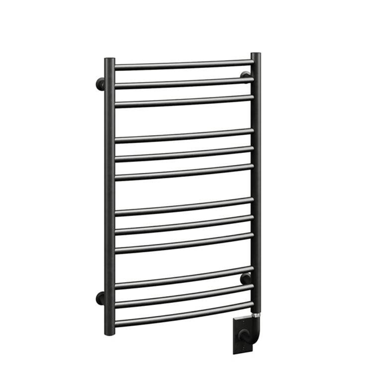 ICO Bath 19.5''x31'' Laveno Electric Hardwired Towel Warmer - Matte Black-shop
