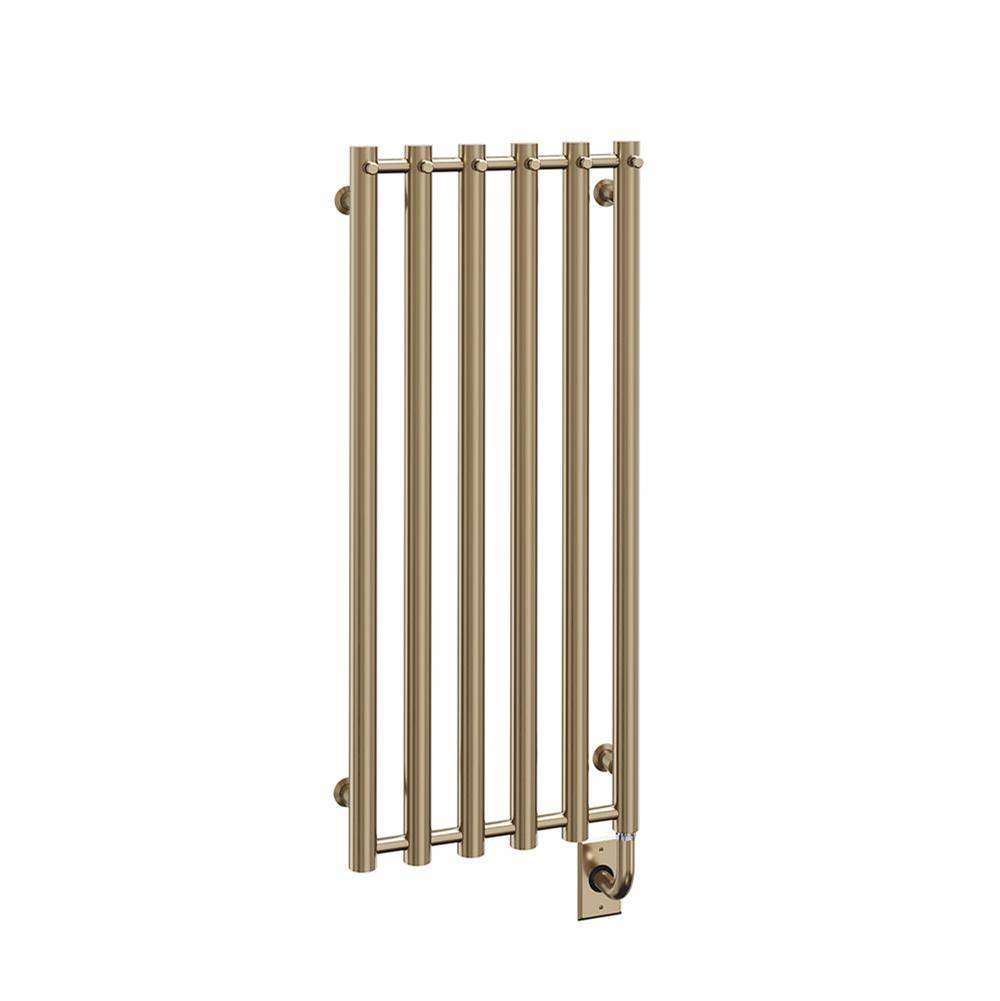 ICO Bath 16.5''x37.5'' Rosendal Electric Plug-In Towel Warmer - PVD Brushed Bronz-related