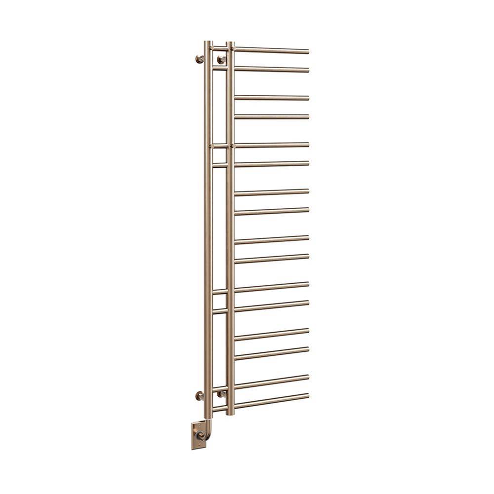 ICO Bath 19.5''x60.5'' Ortona Electric Hardwired Towel Warmer - PVD Brushed Bronz-related