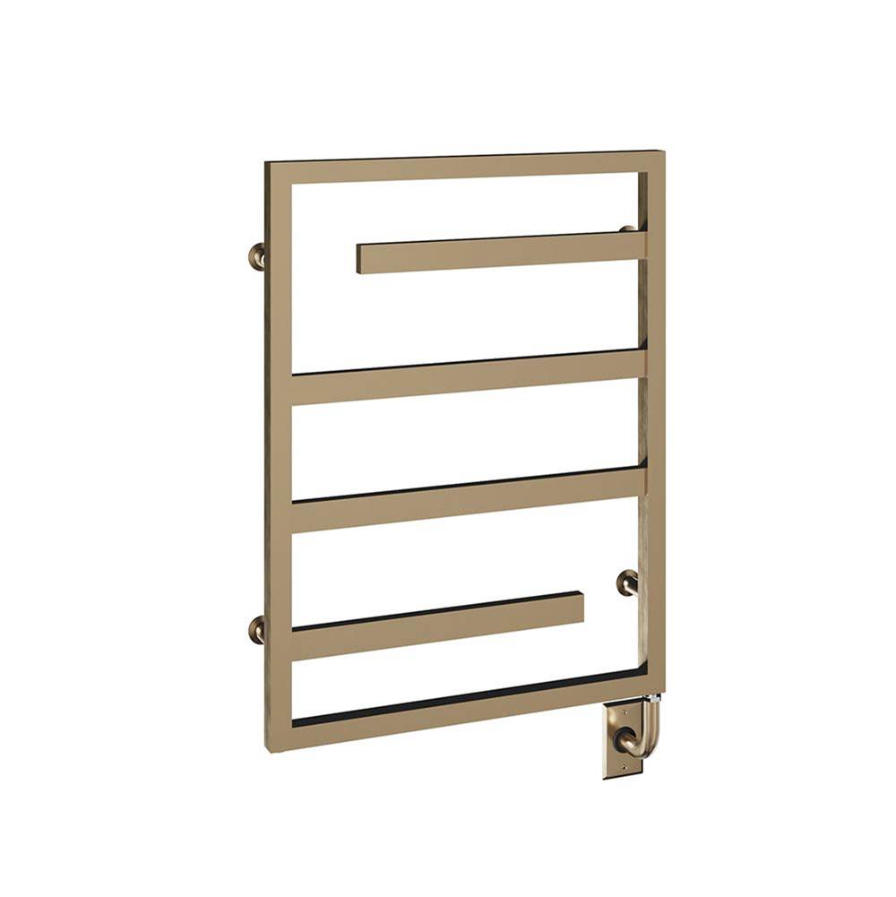 ICO Bath 23.5''x31'' Vasto Electric Hardwired Towel Warmer - PVD Brushed Bronze-related