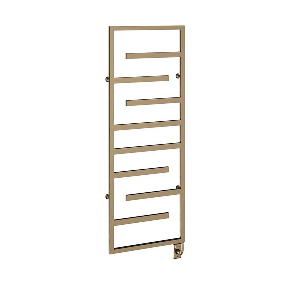 ICO Bath 23.5''x64'' Vasto Electric Hardwired Towel Warmer - PVD Brushed Bronze-related