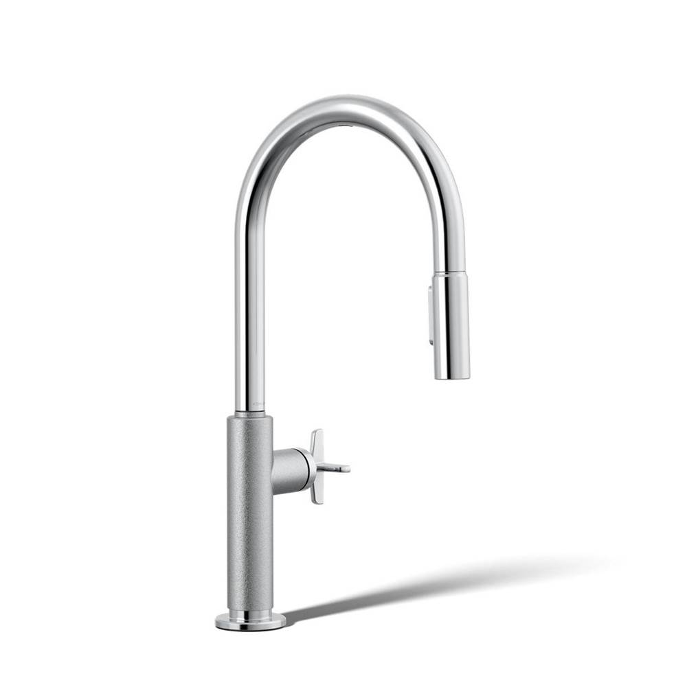 Billet™ Pull-down kitchen sink faucet with two-function sprayhead-related