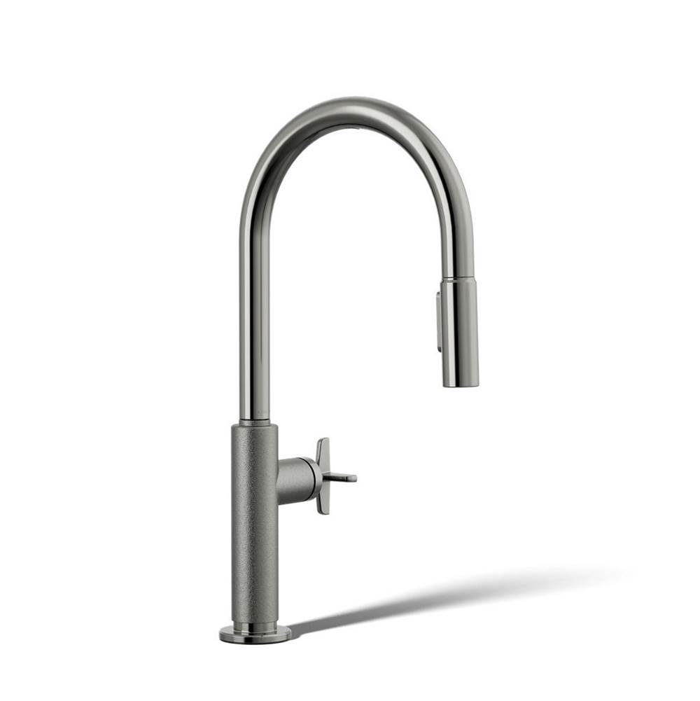 Billet™ Pull-down kitchen sink faucet with two-function sprayhead-related