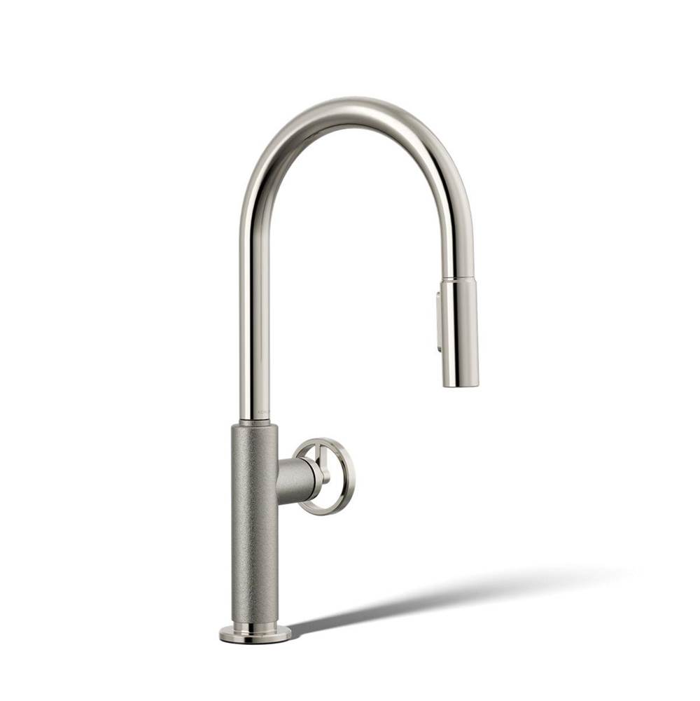 Billet™ Pull-down kitchen sink faucet with two-function sprayhead-related