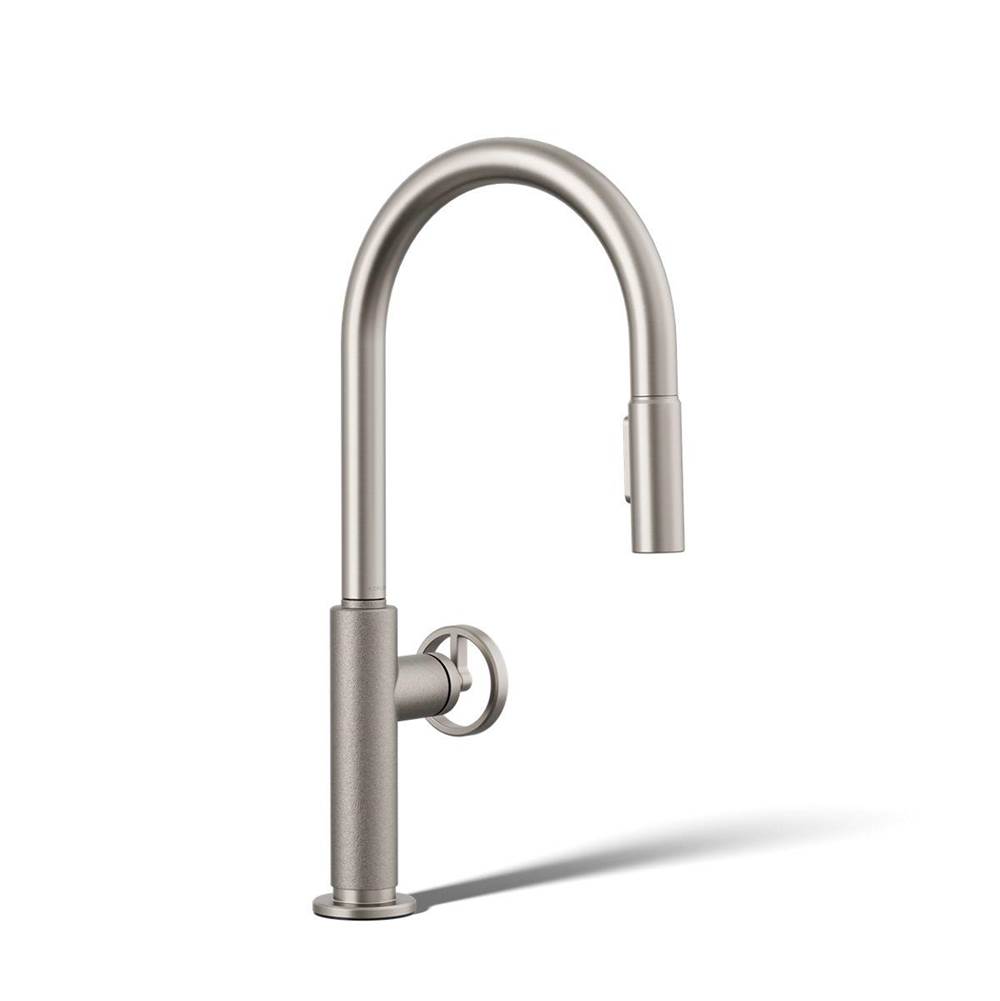 Billet™ Pull-down kitchen sink faucet with two-function sprayhead-related