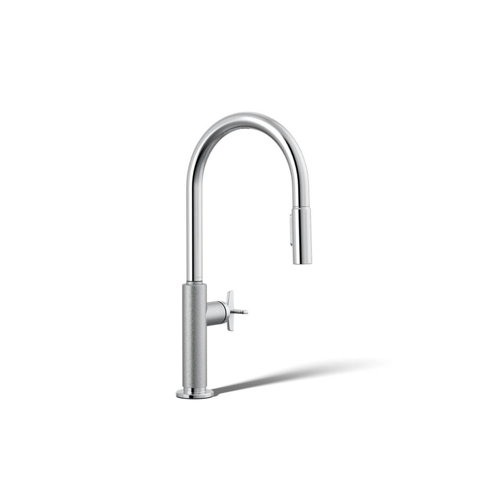 Billet™ Touchless pull-down kitchen sink faucet with two-function sprayhead-related