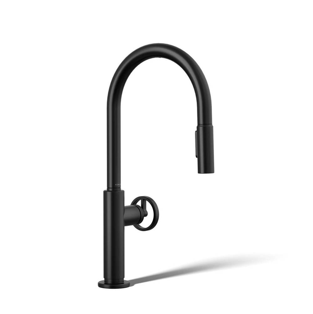 Billet™ Touchless pull-down kitchen sink faucet with two-function sprayhead-related