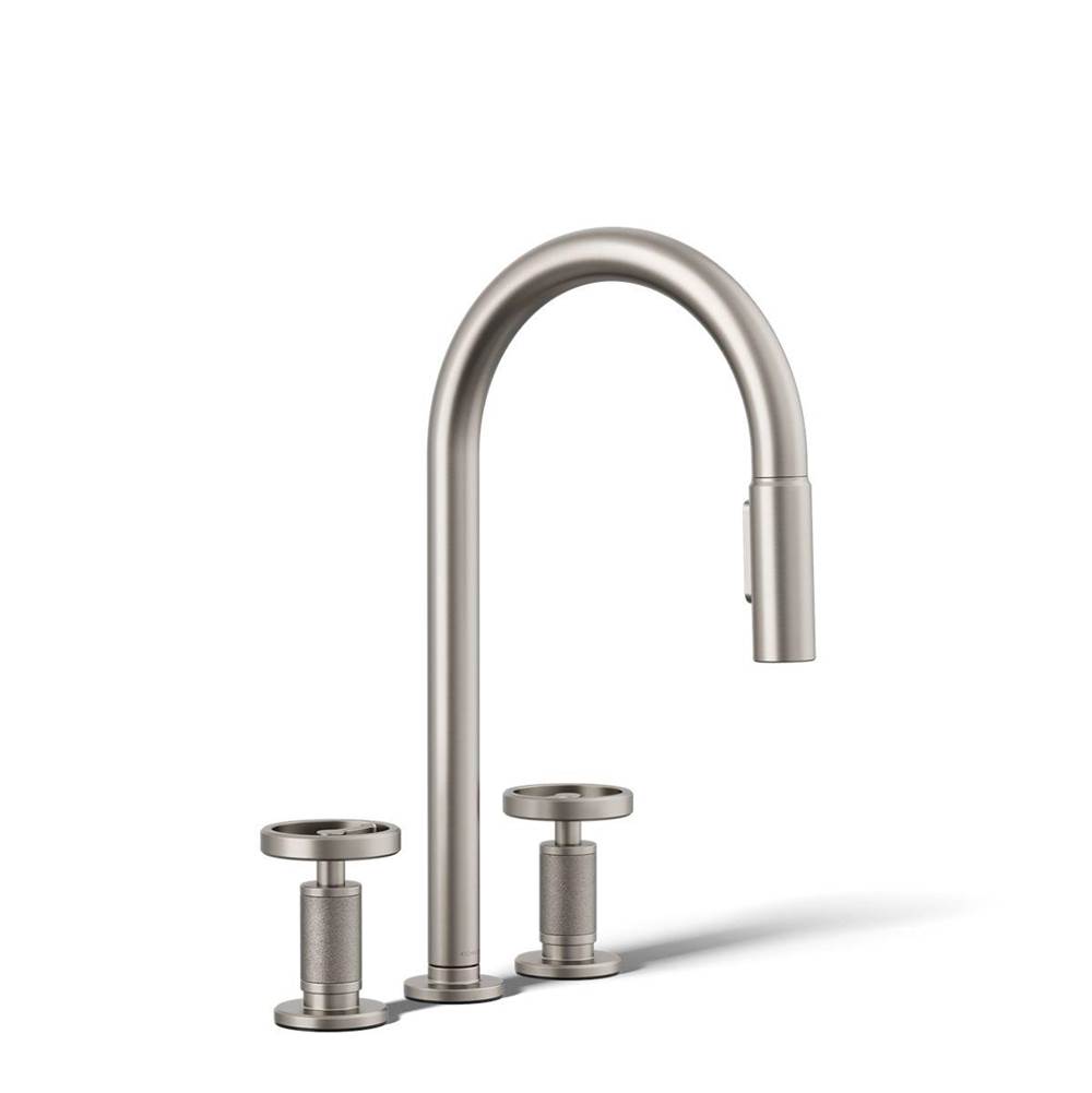 Billet™ Pull-down kitchen sink faucet with two-function sprayhead-related