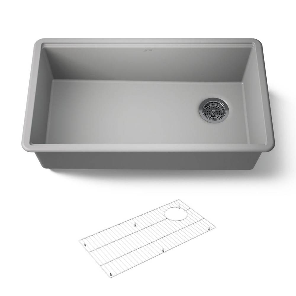 Billings® 32-1/2'' undermount single-bowl kitchen sink-related