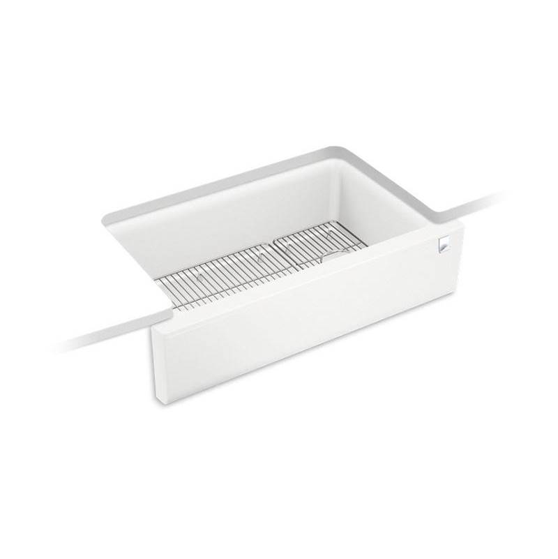 Cairn® 34'' undermount single-bowl farmhouse kitchen sink-shop
