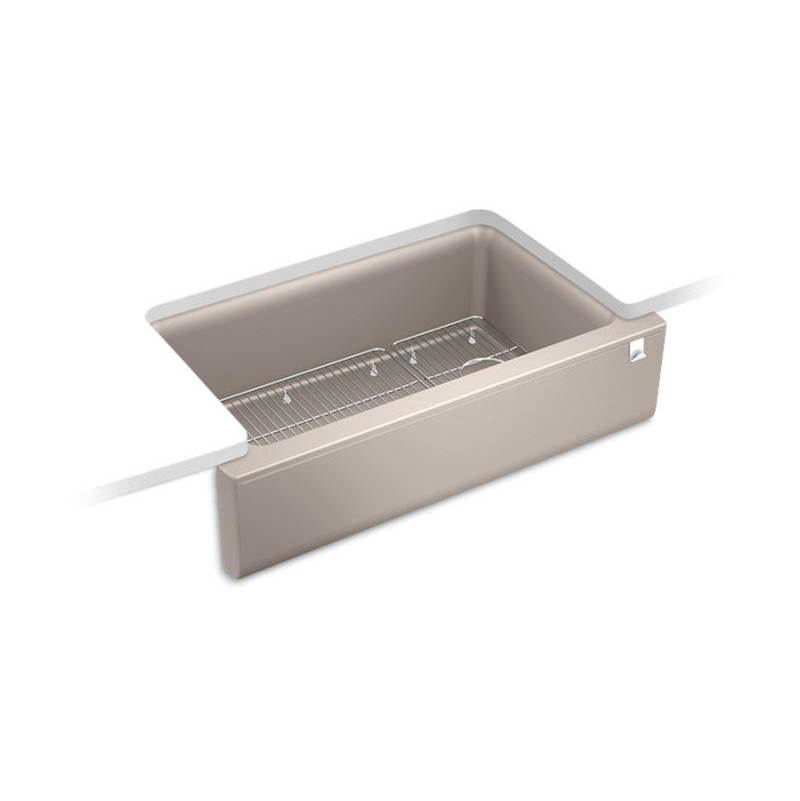 Cairn® 34'' undermount single-bowl farmhouse kitchen sink-shop