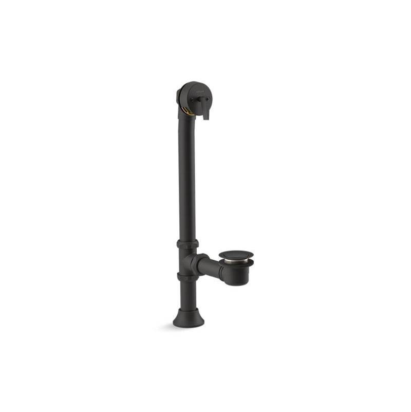Iron Works Decorative 1-1/2 in. Adjustable Pop-Up Bath Drain For 5' Whirlpool Wit-related