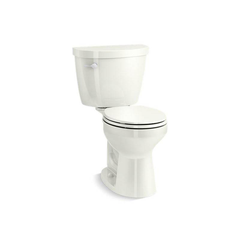 Cimarron® Two-piece round-front 1.28 gpf chair height toilet-related
