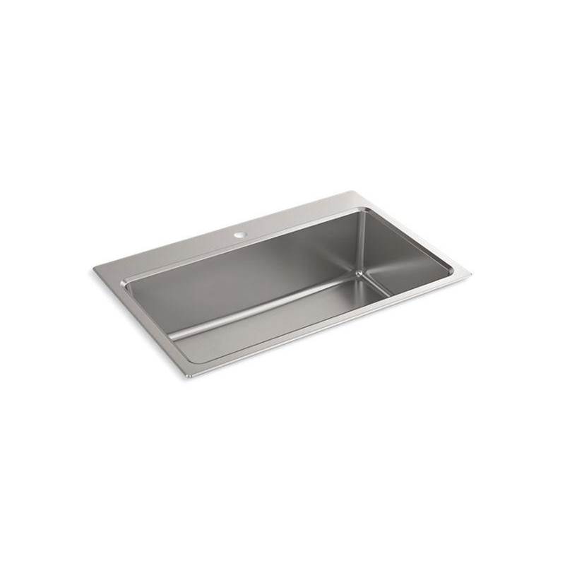 Prologue® 33'' x 22'' x 9'' top-mount/undermount single-bowl kitchen sink-related