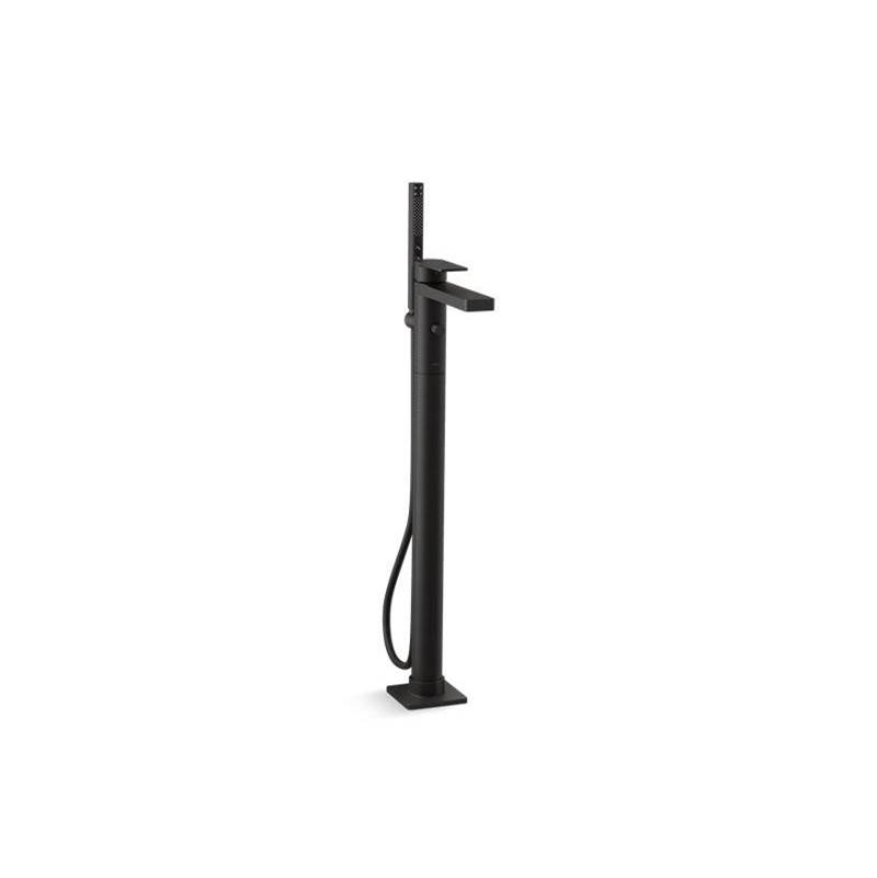 Parallel® Floor-mount bath filler trim with handshower-shop