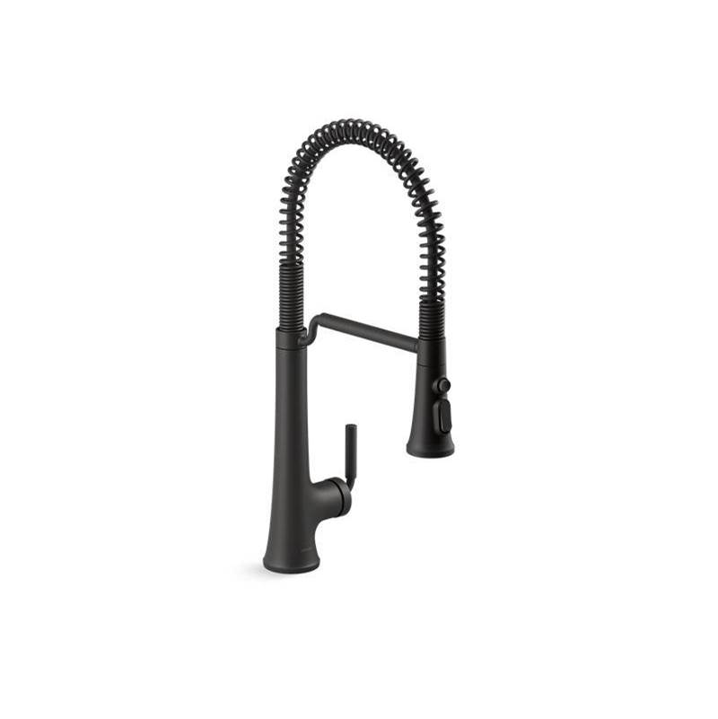 Tone® Semi-professional pull-down kitchen sink faucet with three-function sprayhe-related