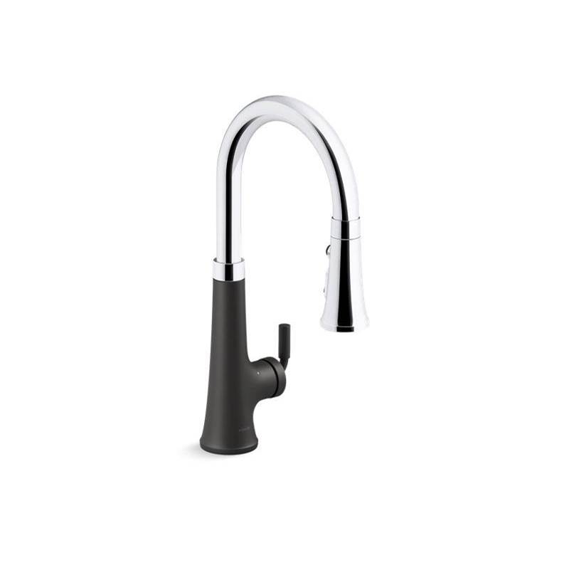 Tone® Touchless pull-down kitchen sink faucet with KOHLER® Konnect™ and three-fun-related